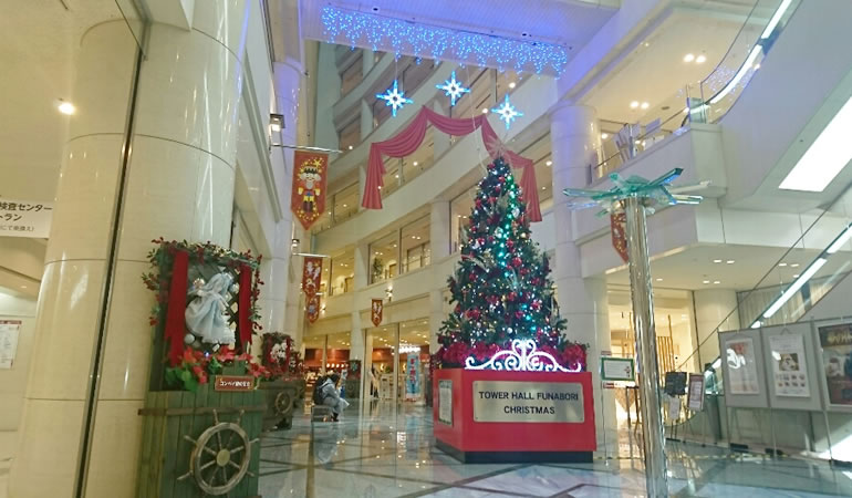 タワーホール船堀のクリスマス・ツリー