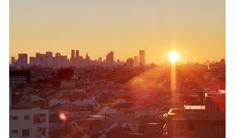 初日の出　2023年1月1日