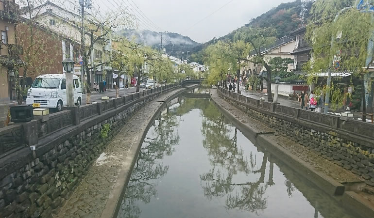 城崎温泉の街並み