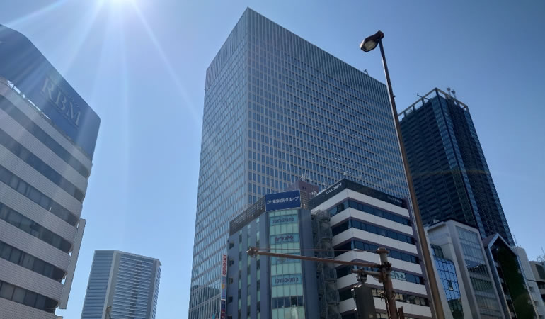 A4出口からの景色