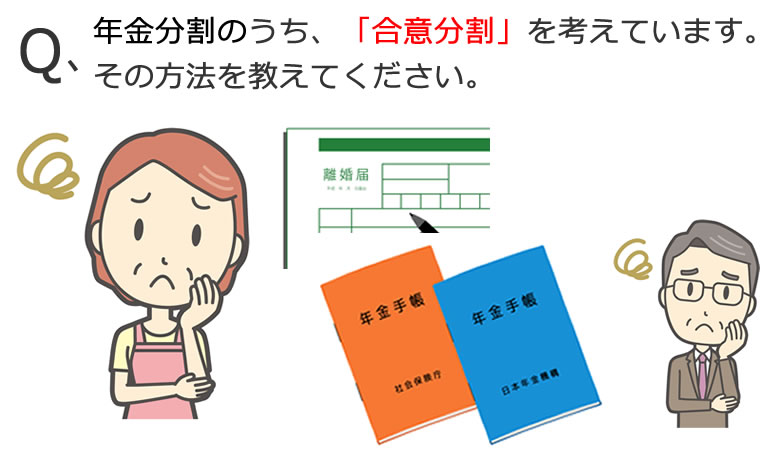 合意分割の方法