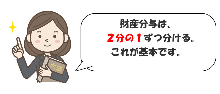 財産分与の分け方