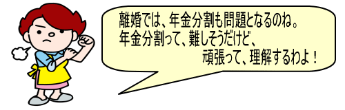 離婚時の年金分割の解説、年金分割の対象