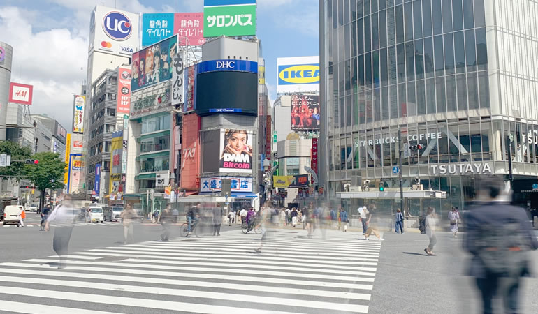 渋谷スクランブル交差点
